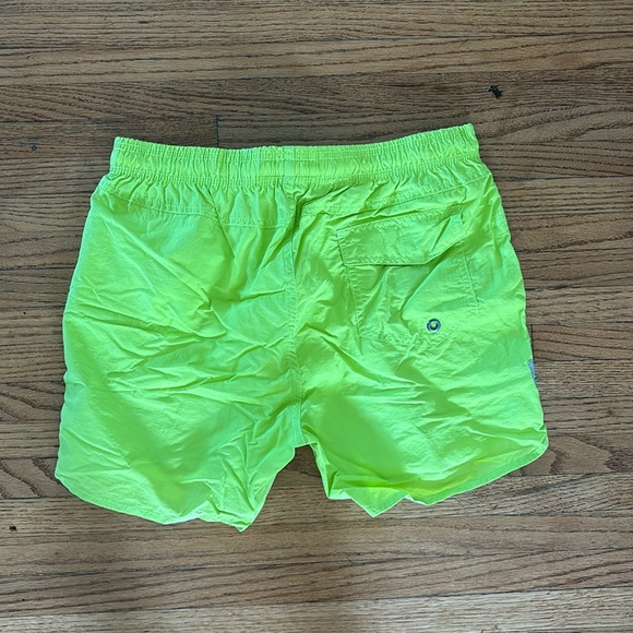 4.5 INCH SOLID NYLON SWIM TRUNKS SLIM FIT - Picture 4 of 5